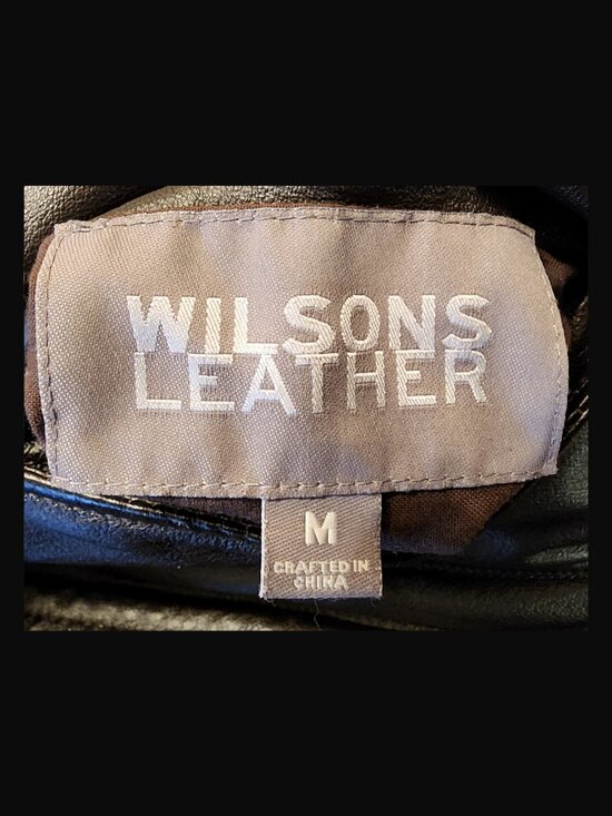1990's Wilson Leather Coat #69426 - Picture 3 of 6